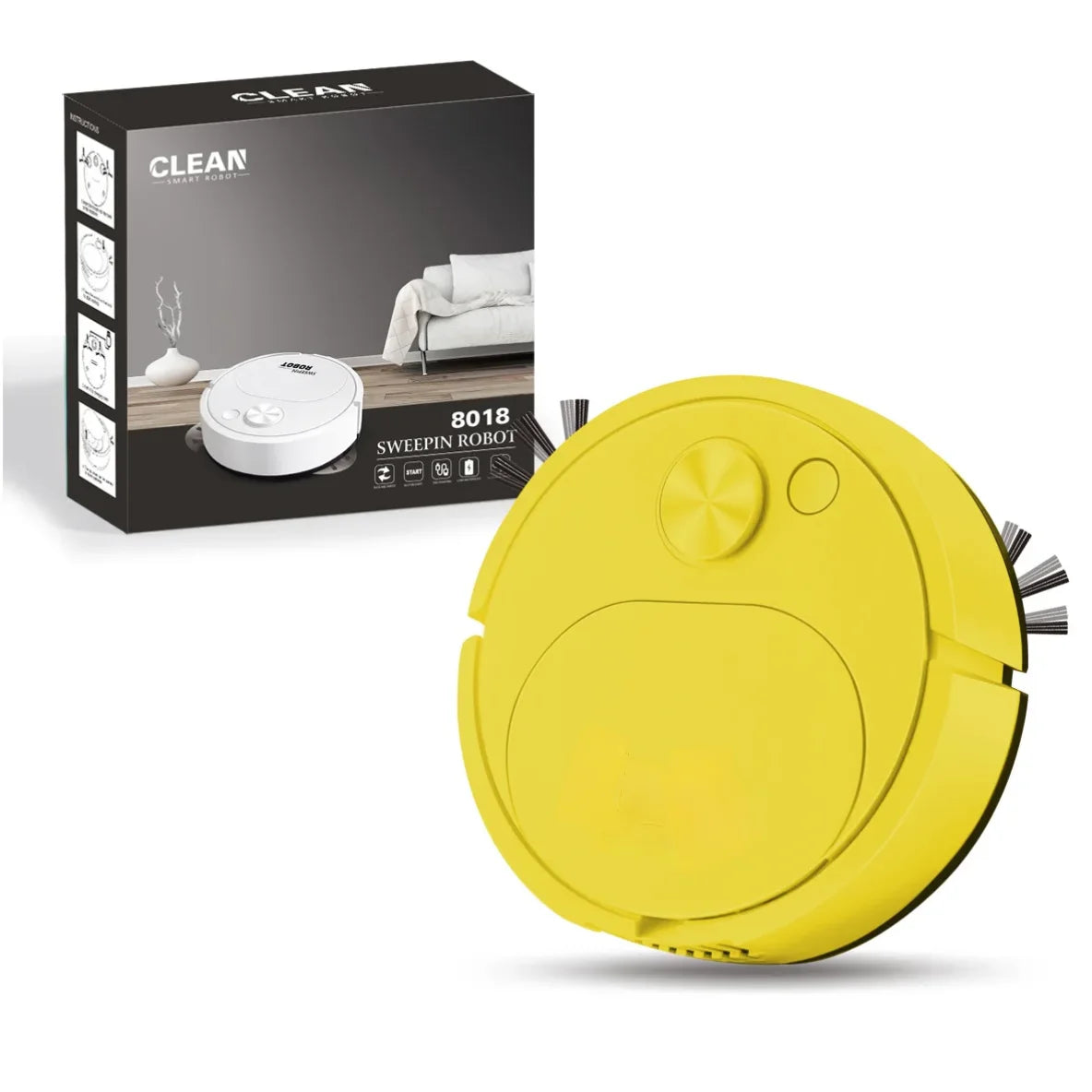 3-in-1 Robot Vacuum & Mop — 1,500 Pa