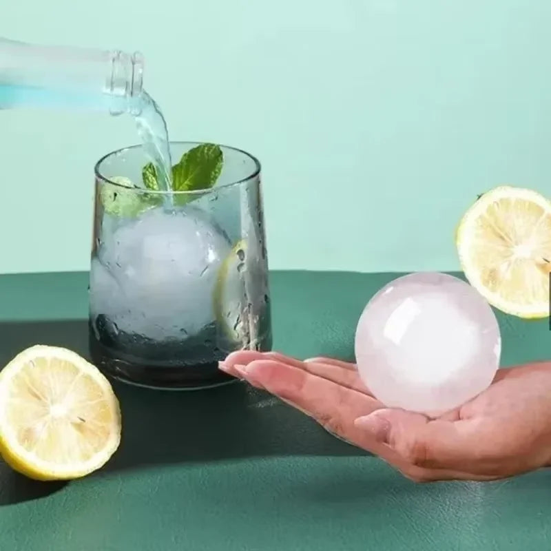 1/10PCS Kitchen Round Ice Balls Mold Ice Ball Maker