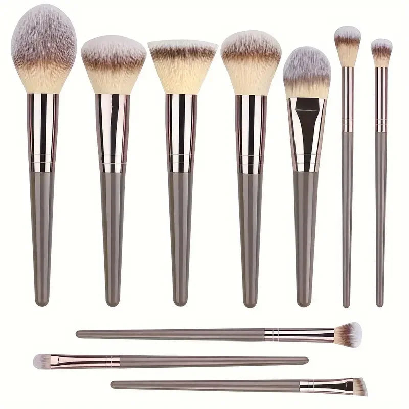 Makeup Brush Set — 3–20 Pieces