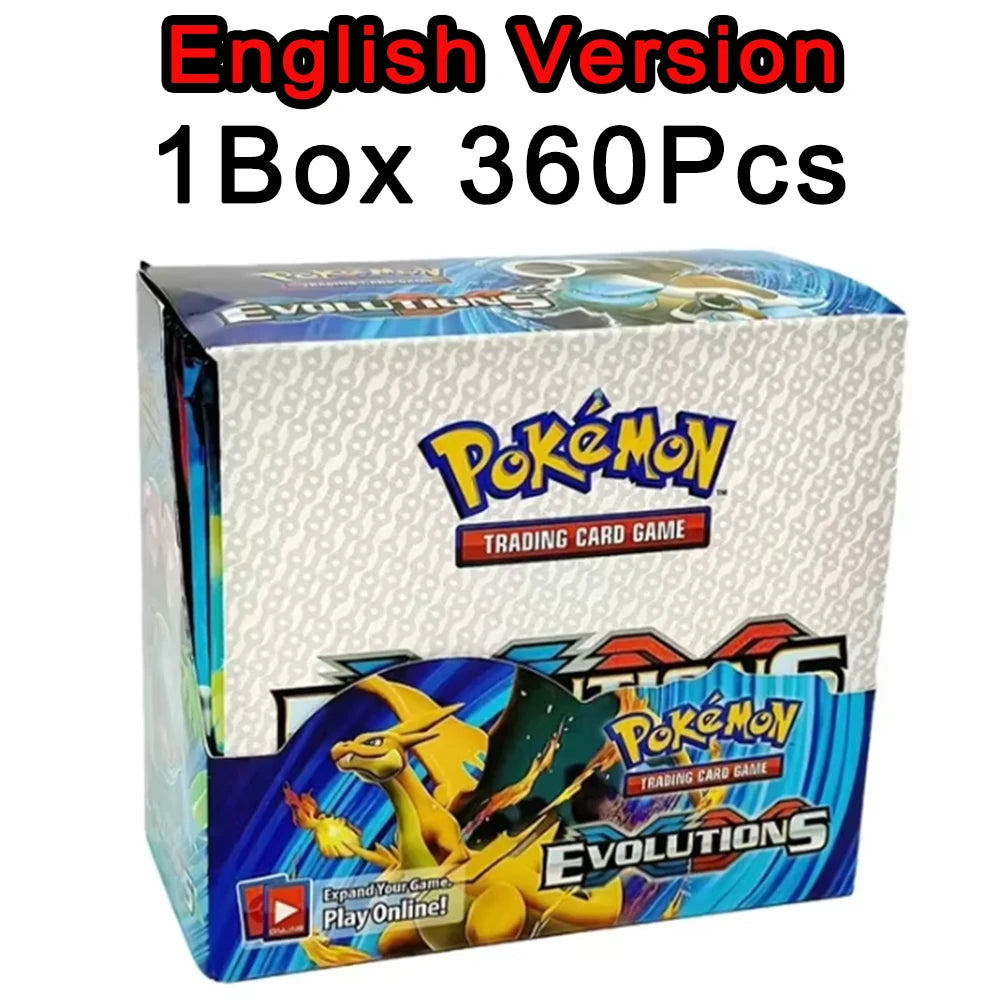 Pokémon English Trading Card Booster Box — 360 Cards