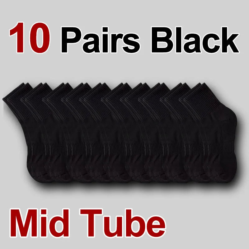 Plain Sports Socks — 5, 10 or 20 Pairs