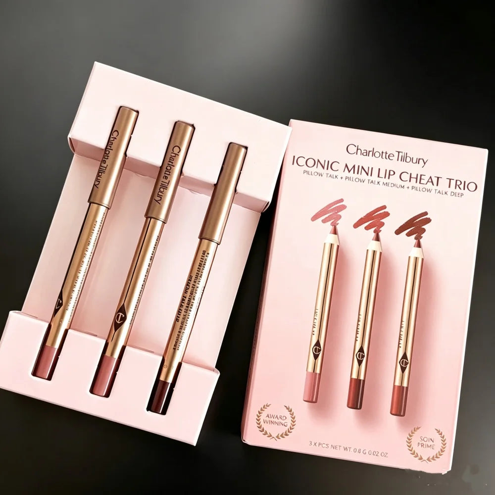 Charlotte Tilbury Powder, Blush & Lip Liner Set