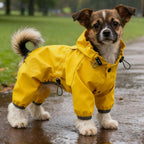 Lightweight Waterproof Dog Raincoat for Small to Large Dogs