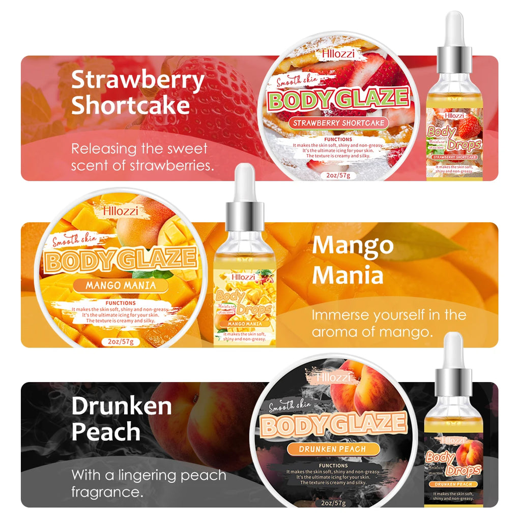 Hydrating Body Glaze & Body Oil Set