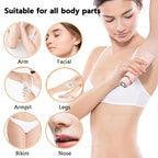 Rechargeable Women's Electric Shaver & Body Trimmer