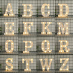 Number Letter Lamp Luminous Alphabet LED Lights Decororation Night Lights
