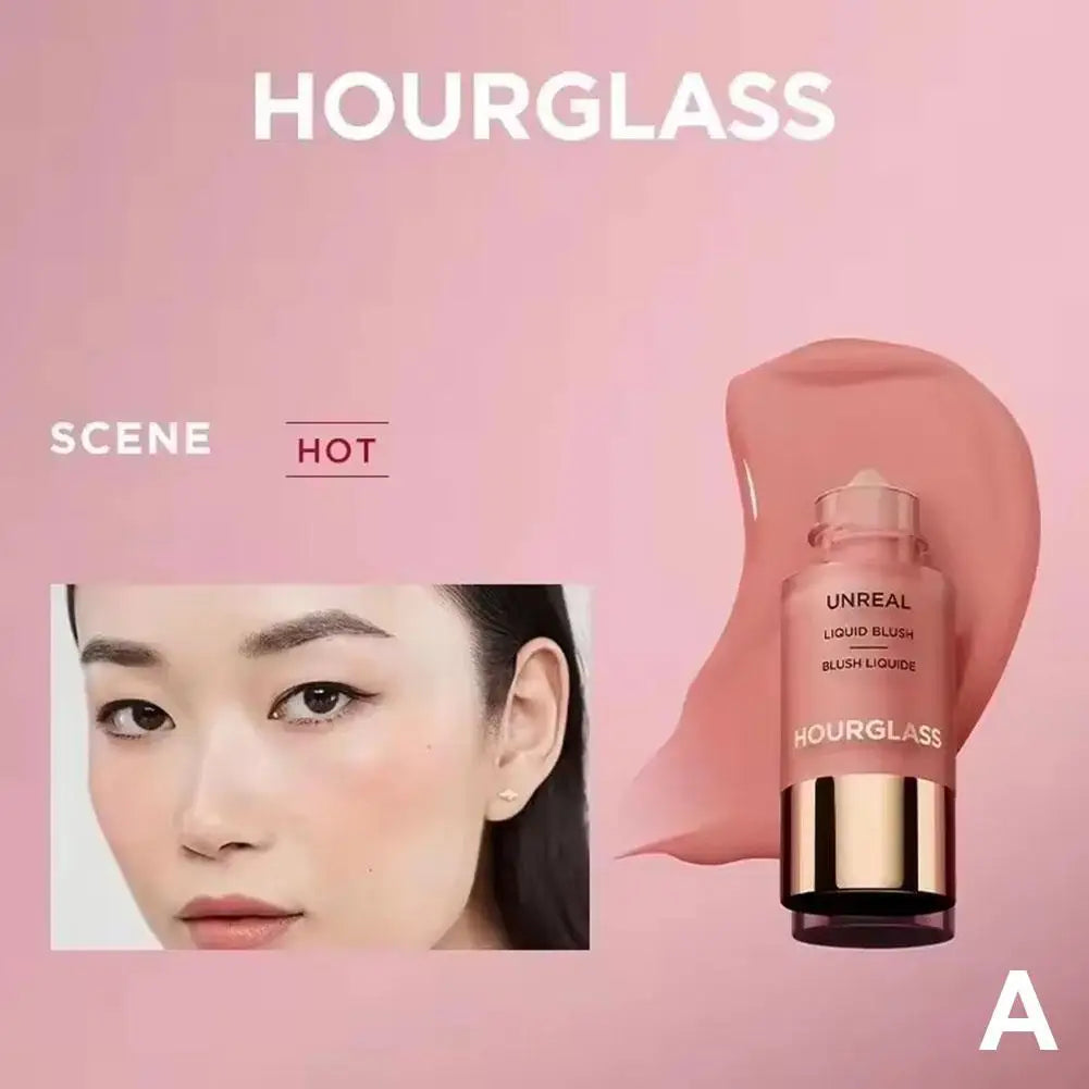 4.2g Hour/glass Pork Belly Blush New Light Mist Oil Control Powder Soft Glow Highlighter Cover Spot Foundation Delicate Makeup