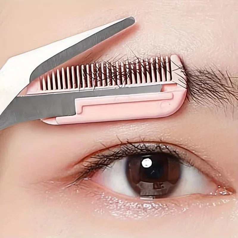 Eyebrow Trimmer & Shaping Scissors Set – 1 or 3 Piece