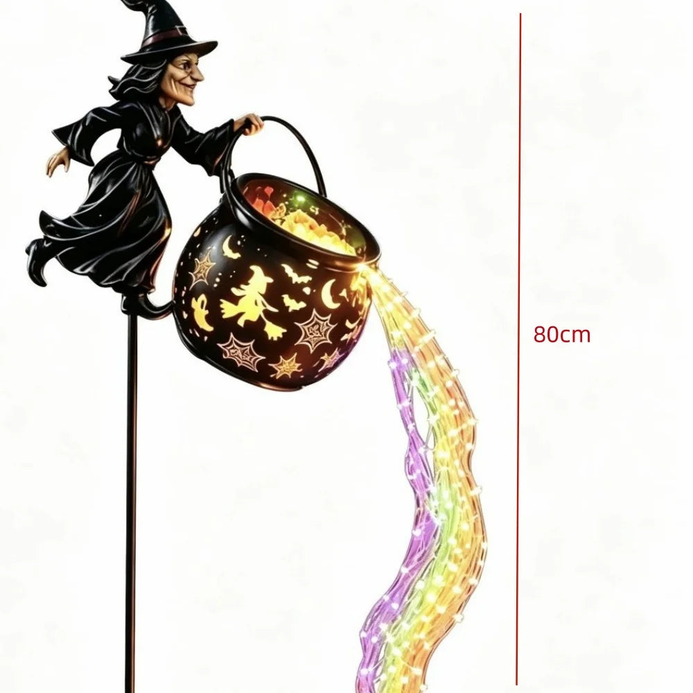 Halloween Soul Harvester Animated Garden Light Grim Reaper Lantern Horror