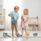 Kids Simulation Electric Vacuum Cleaner Toy Set Housekeeping Role Play Educational Toys for Toddlers Perfect Gift for Girls Boys