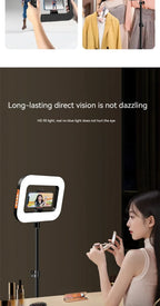 Roreta New Handheld Ring LED Rechargeable Portable Mobile Phone Live