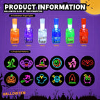 None Halloween Finger Lights Toys Bright lights Halloween Party Favors Toys Halloween Goodie Bag Fillers Trick or Treat Toys