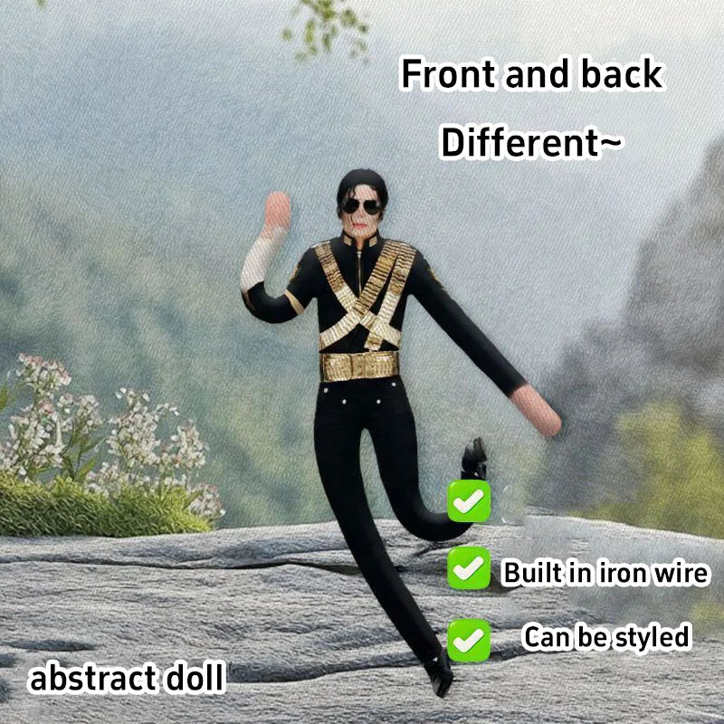 Michael Jackson Poseable Wire-Frame Collectible Doll
