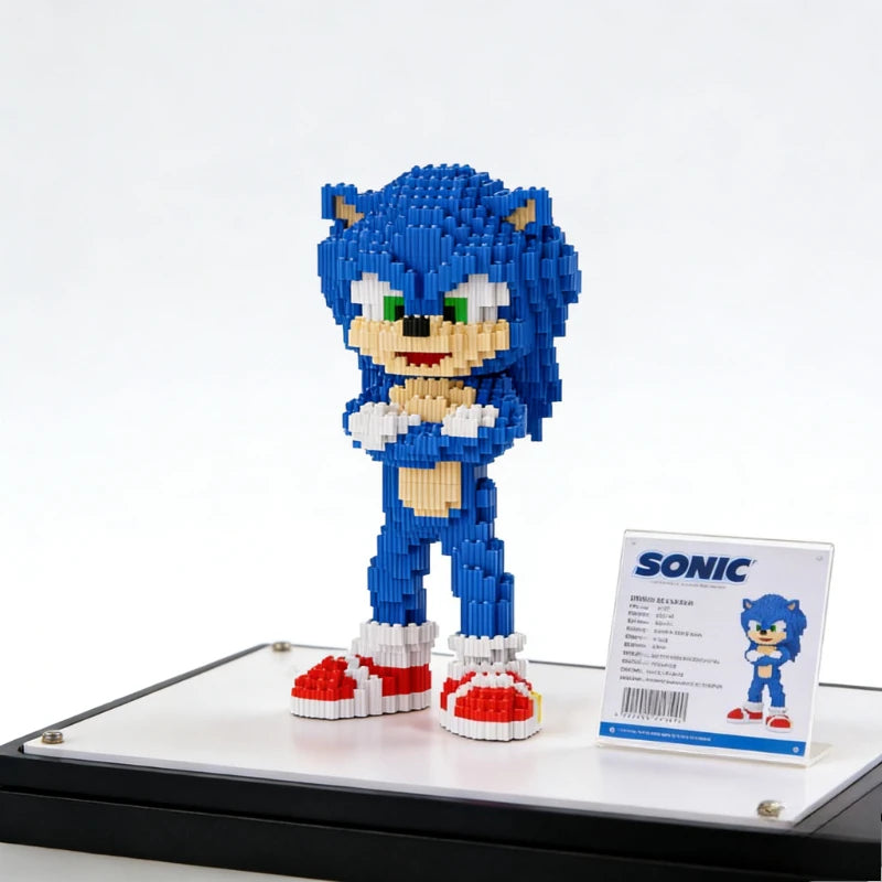 3650pcs SONIC Building Block Toy Model Children's Assembly Build