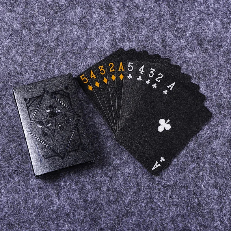 Black Gold Playing Card  Package Board Game Collection Entertainment
