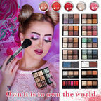 FantasyDay All In One Makeup Kit, Xmas Full Makeup Gift Set for Women Girls | Complete Makeup Collection with Eyeshadow Palette Lipgloss Mascara Concealer, Cosmetic Essentials for Daily, Special Occasion