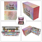 Makeup Starter Kit Professional Make Up Sets With Transparent Case Holiday Beauty Gift Set Starter Cosmetics Full Kits For Women