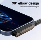 Type C Phone Charging Bracket Adapter 240W Fast Charging OTG USB-C Male to USB-C Female Converter With foldable Holder