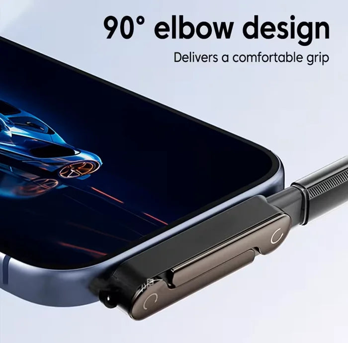 Type C Phone Charging Bracket Adapter 240W Fast Charging OTG USB-C Male to USB-C Female Converter With foldable Holder