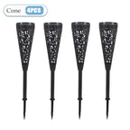 1/2/4PCS Cemetery Vase Plastic Cemetery Vase Decorations Gravestone Grave Yard Ground Outdoor Flower Marker Home Decorations