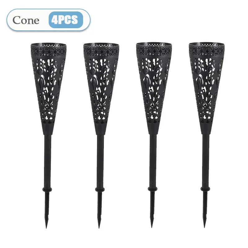 1/2/4PCS Cemetery Vase Plastic Cemetery Vase Decorations Gravestone Grave Yard Ground Outdoor Flower Marker Home Decorations