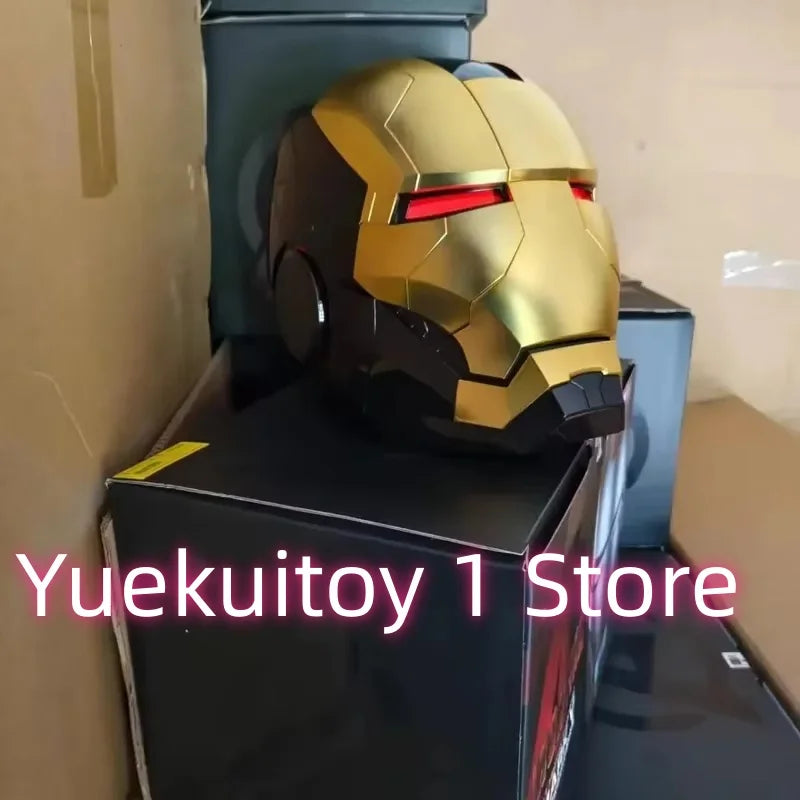 Wearable Iron Man Mk5 Helmet Toy with Arm Cannon Role Play  Green Goblin Designs