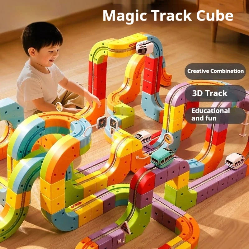 Electric Magnetic Levitation Train Set for Kids