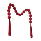 Foam Ball Garland Wedding Cloth Ball String Handmade Ornament Smooth Decoration Wedding Room Decoration