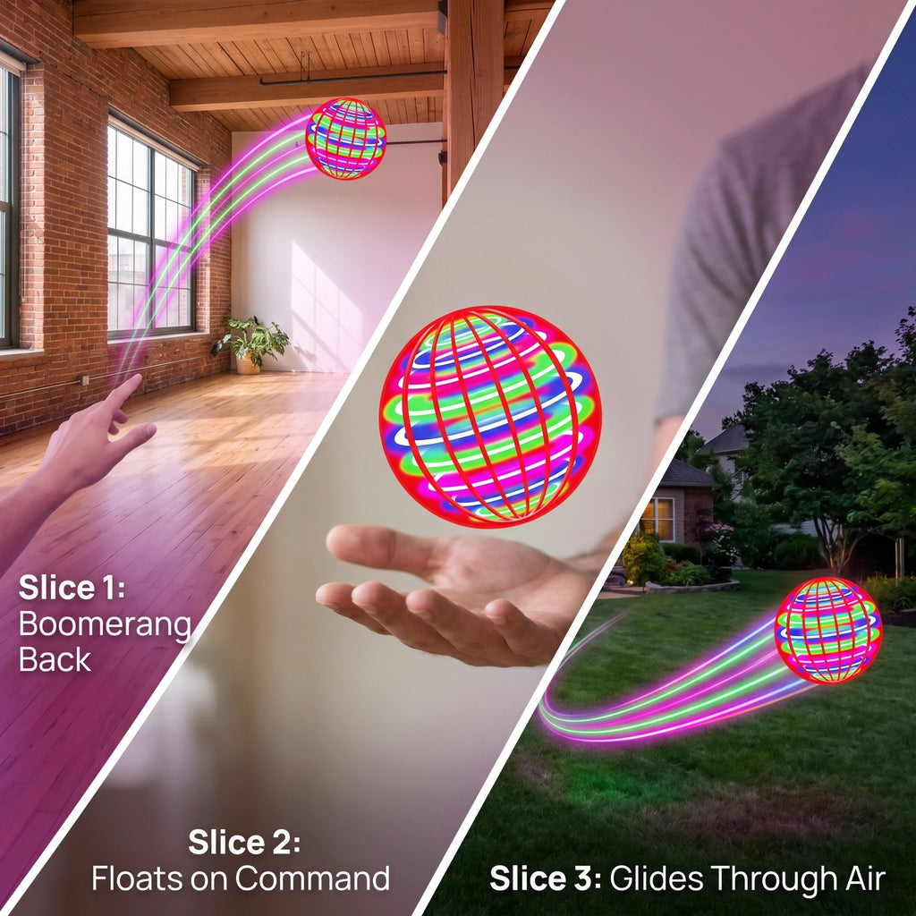 Pro Magic Flying Suspension Ball with Colour LED