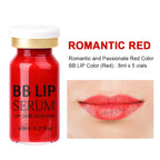 Korea 8ml BB Lips Cream Serum Starter Kit Persistent Colorfast Lip Gloss Pigment Moisturizing Lip Skin Care Treatment
