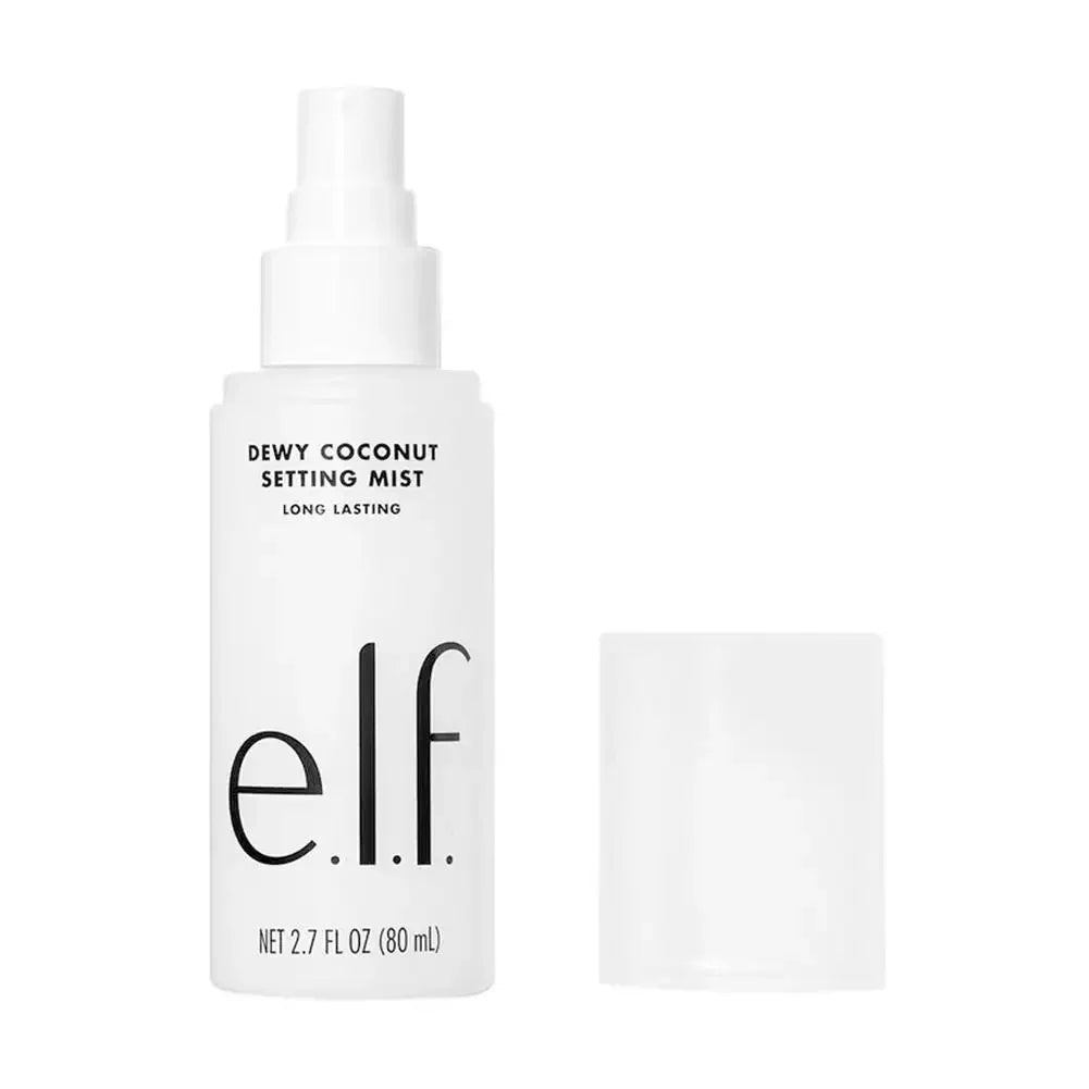 Elf Makeup Power Grip Dewy Setting Spray Beauty Cosmetics