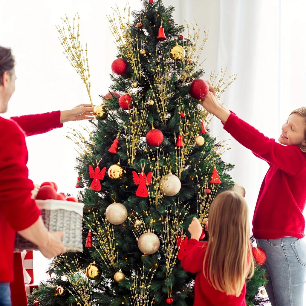 4Pcs Artificial Berry Bouquet Fake Plant Christmas Tree decoration