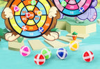 Kids Sticky Ball Dart Board Game – Ages 3+