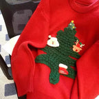 Women's Knitted Christmas Jumper – One Size