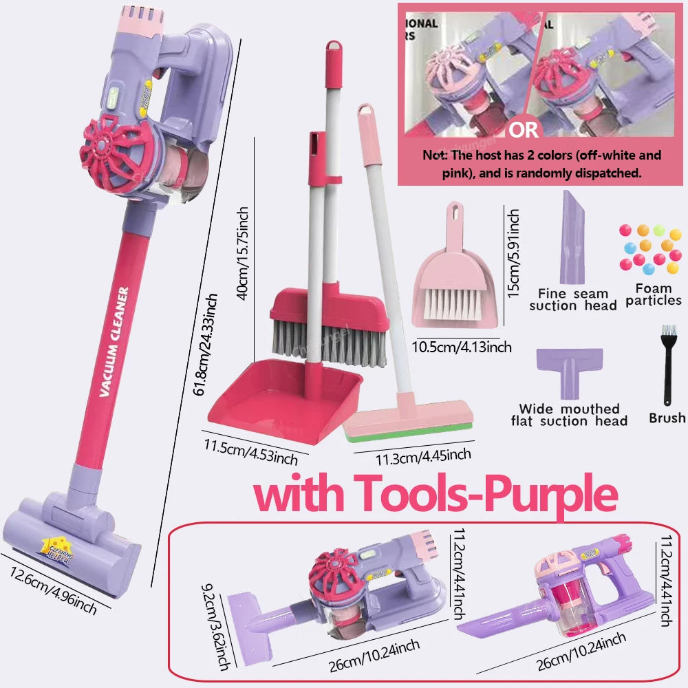 Children's Toy Vacuum Cleaner Set