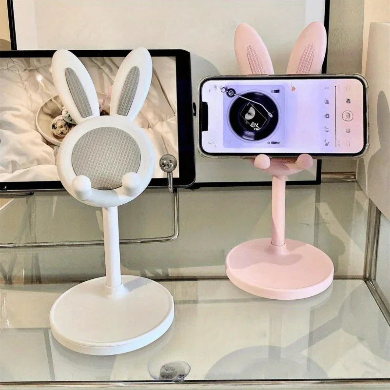 Adjustable Rabbit Desktop Phone & Tablet Stand