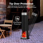 Electric Heater 2000W Heating Fans Portable Electric Space Heater PTC Fan Heater Household Hot Air Blower with Remote Control
