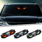 Solar Powered Car Neon Light Wireless Cool DEMON EYE Led Ambient Light Suction Cup USB Rechargeable Atmosphere Breathing Lamp