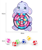 Kids Sticky Ball Dart Board Game – Ages 3+