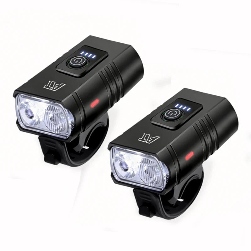 USB-C Rechargeable LED Bicycle Front Light