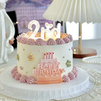 LED Light-Up Cartoon Cake Topper – Birthday & Celebrations