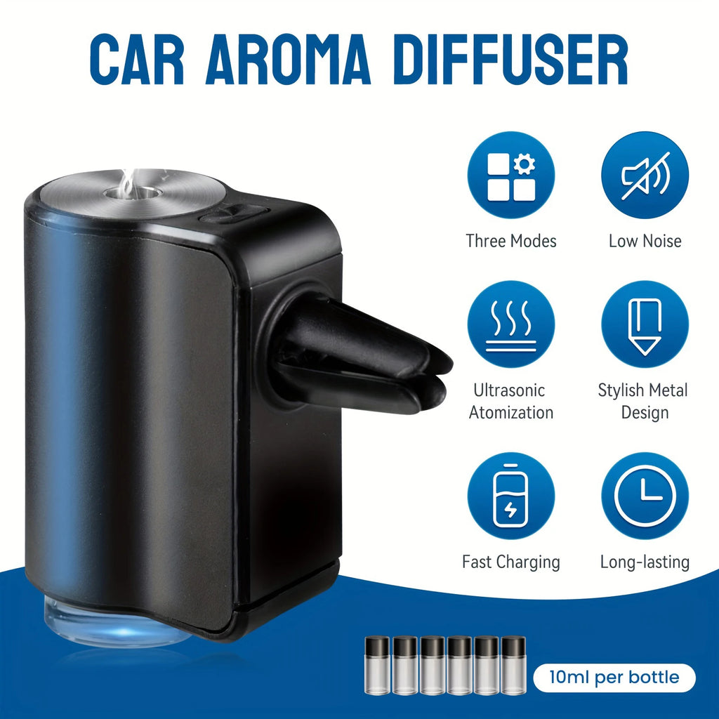 Smart Car Air Aromatherapy Diffuser Car Air Fresheners Humidifier Aromatherapy Car Air Freshener Removing Odors Car Accessories