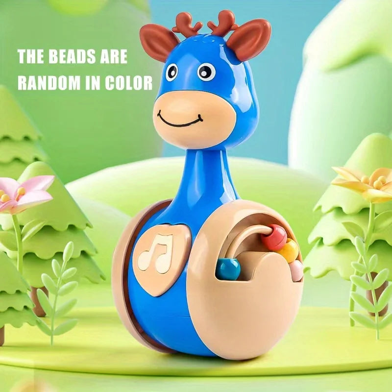 Baby Roly-Poly Tumbler Toy — 6–12 Months