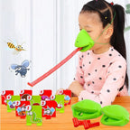 Frog Lizard Mask Wagging Tongue Lick Cards Board Games for Children Toys