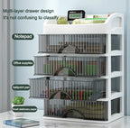 New 1Pc 5-layer Makeup Storage Box Debris Storage Box Drawer cabinet