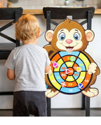 Kids Sticky Ball Dart Board Game – Ages 3+