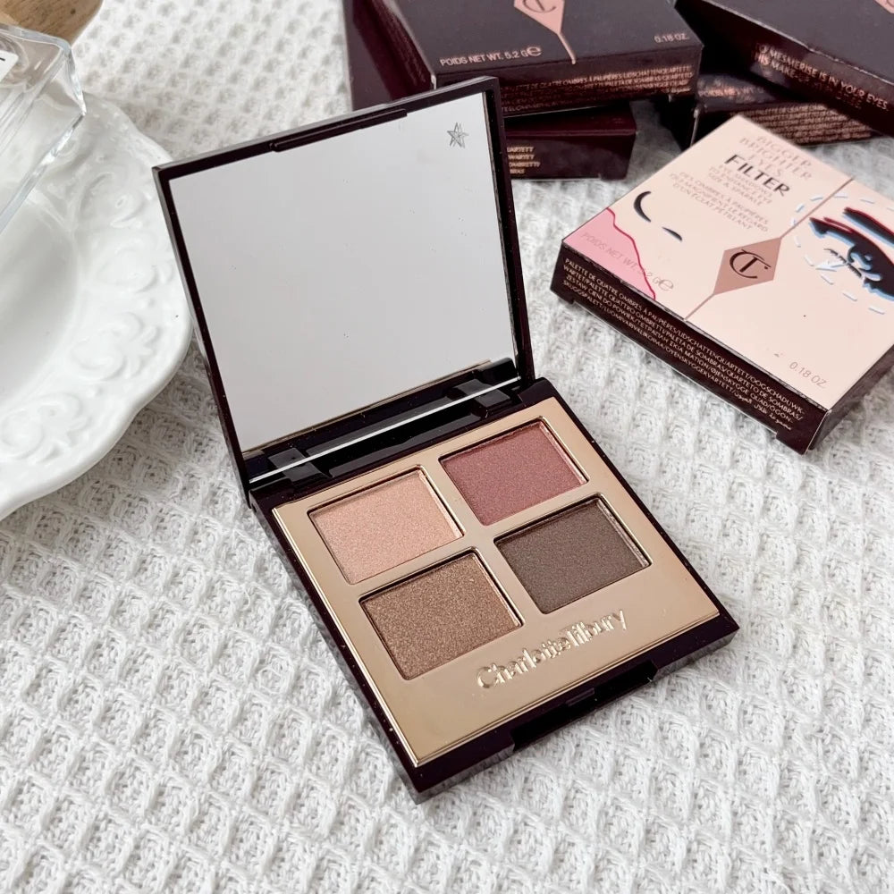 CT Easy-to-use 4-shade 9-shade Eyeshadow Palette Charlotte Tilbury Lip Balm Pillow Talk Big Lip Plumpgasm Lip Blush Makeup Gift