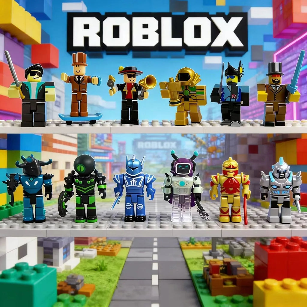 New Roblox Game Virtual Figures Toy Set Collection Doll PVC Model Anime Figuras Desktop Decor Toys