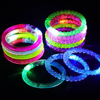 LED Light-Up Party Bracelets – 10–30 Pack