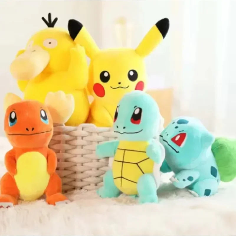 20CM Pokemon Plush Pikachu Dolls Kawaii Anime Pokémon Pichu Short Stuffed Toys Cute Cartoon TOMY Pokmon Children Birthday Gift
